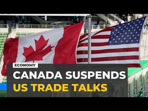 Canada suspends US trade talks as new 50% tariffs take effect