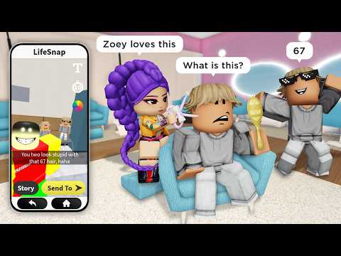 Rumi Said GLOW UP... Then Made Us The 67 KID 😭✨ Roblox Snapchat Trolling - Funny Moments