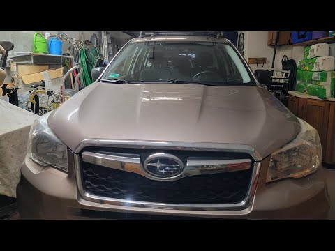 2014 - 2019 Subaru Forester Headlight Bulb Change