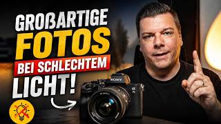 📷 GROßARTIGE Fotos bei schlechtem Licht! Das machen Profis! 💡