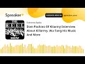 Dom Pachino Of Kilarmy Interview About Killarmy Wu Tang His Music And More