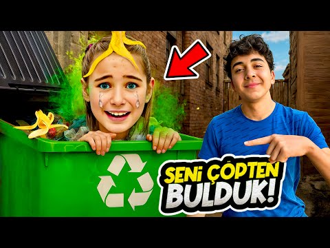 ELİF SİNEM SEN EVLATLIKSIN !! DEV ŞAKA VE KABUS !! SENİ ÇÖPTEN BULDUK !!