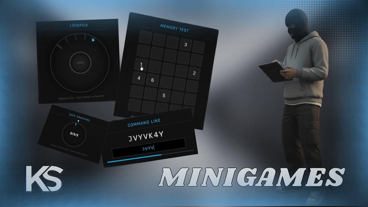 KS Minigames - GTA V Script on Forge Mods