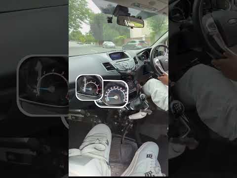 How to use the clutch before turning in a manual car #manualcar