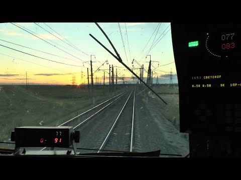 Поездка в кабине ВЛ10