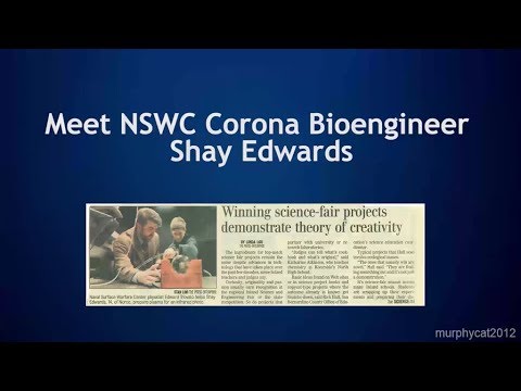 Meet NSWC Corona Bioengineer Shay Edwards