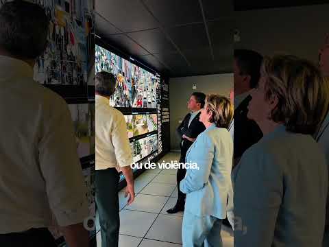 O Centro de Inteligência e Operações da guarda municipal de Ponta Grossa/PR