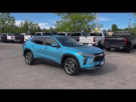 2025 Chevrolet Trax FWD 4dr LT in Blue for sale at Royal Chevrolet in Mono, ON