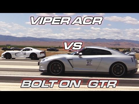 Viper ACR vs Nissan GTR