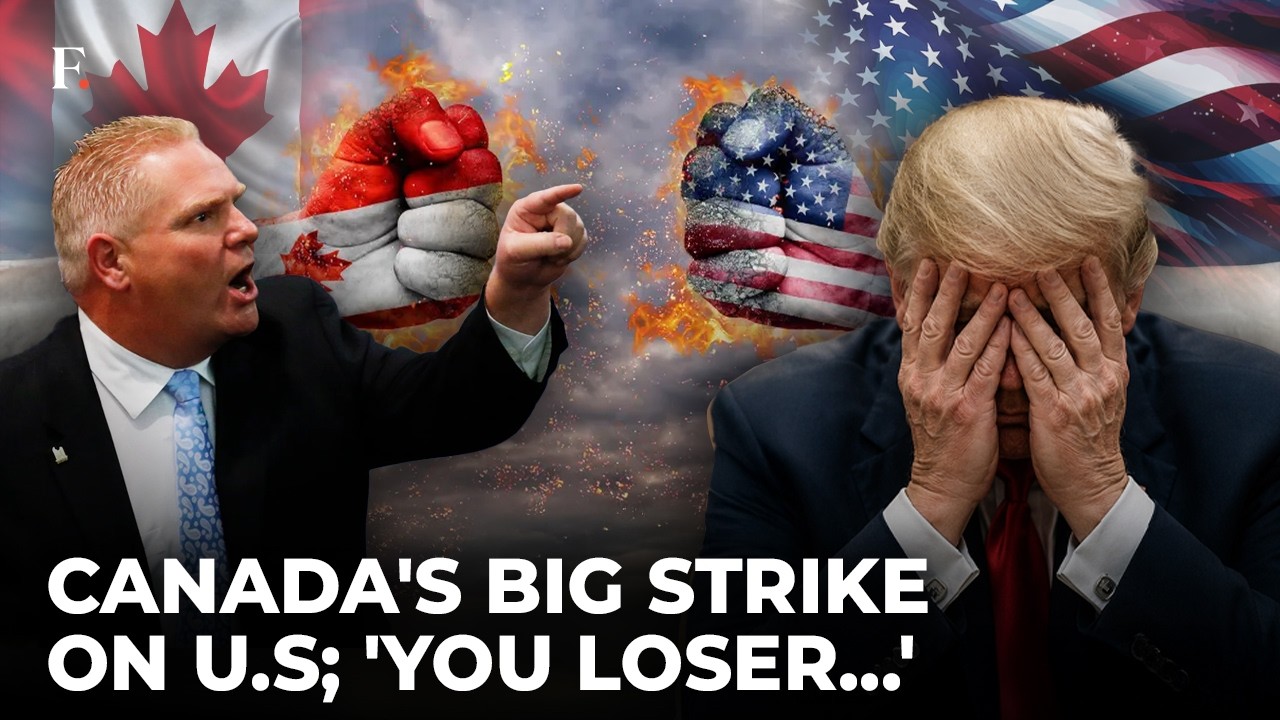 'Loser Trump, Show That Attitude Somewhere Else': Canada's Roaring Attack on US | Doug Ford Briefing