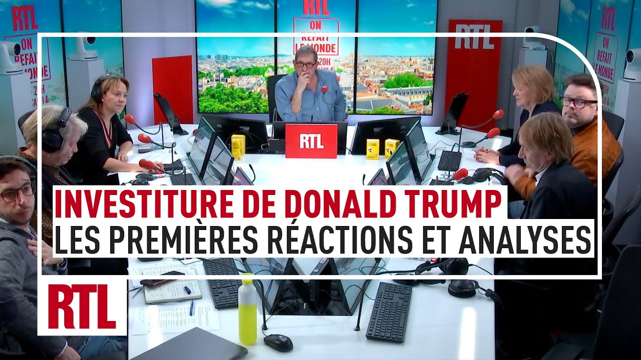 Investiture de Donald Trump : les premières réactions et analyses