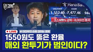 🔴 [손경제 LIVE] NDF 거래 | 앤트로픽 | 장바구니 물가상승 | 20260609(화)