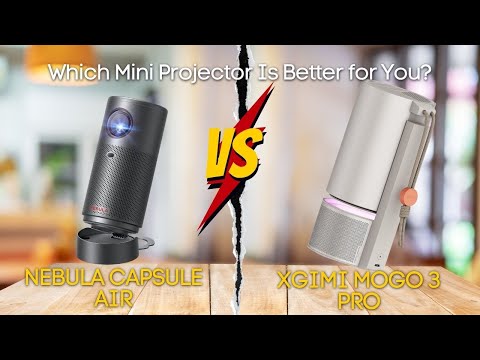 NEBULA Capsule Air vs XGIMI MoGo 3 Pro: Which Mini Projector Is Better for You?