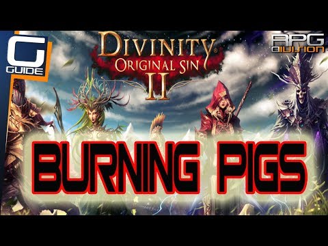 DIVINITY ORIGINAL SIN 2 - Burning Pigs Quest Walkthrough