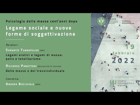 Psicologia delle masse cent'anni dopo | Legame sociale e nuove forme di soggettivazione
