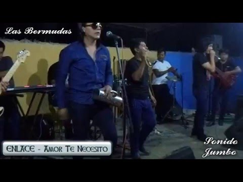 ENLACE - Amor Te Necesito - En Vivo Las Bermudas Cañete 2016