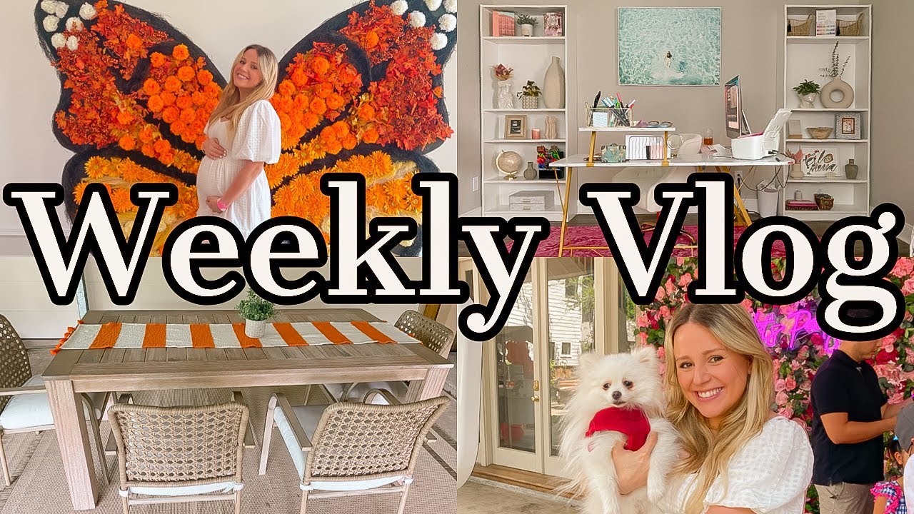 VLOG: OFFICE MAKEOVER, PUPPIES, BACKYARD UPDATES, HOME RENO PLANS
