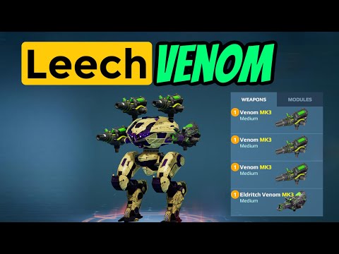 Venom Leech MK3 | Using Leech vs Metas | War Robots Gameplay