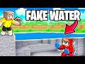 I Pranked My Friends With FAKE Blocks In Minecraft