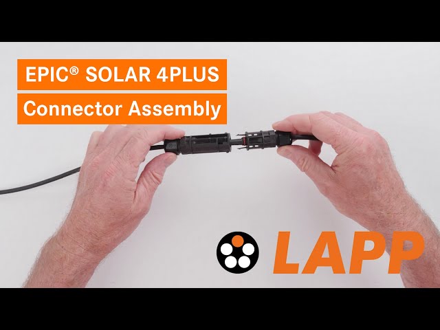 lapp Epic® solar 4 m konektors 4-6mm²