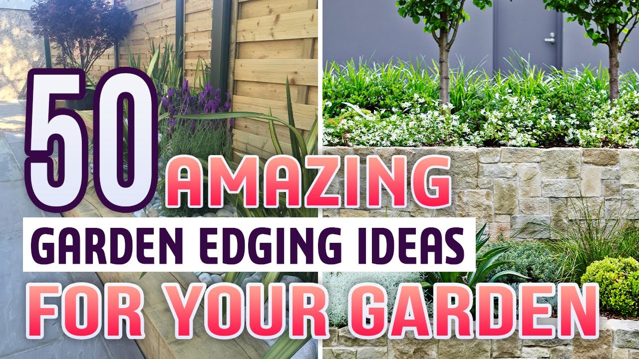 50 Amazing Garden Edging Ideas For Your Garden