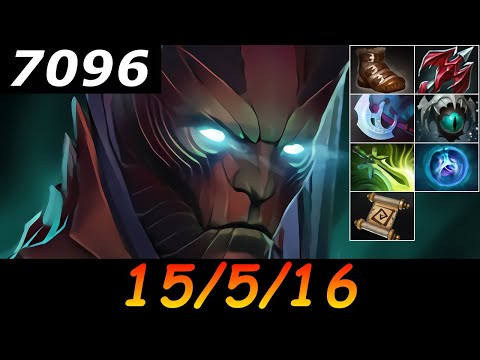 Dota 2 Terrorblade 7096 MMR 15/5/16 (Kills/Deaths/Assists) Ranked Full Gameplay
