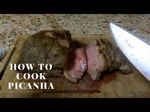 BBQ DROPOUT COOKS YOU A PICANHA ROAST IN THE OVEN