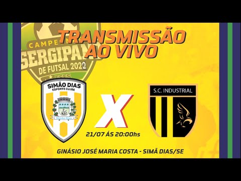SIMÃO DIAS x INDUSTRIAL - CAMPEONATO SERGIPANO DE FUTSAL 2022
