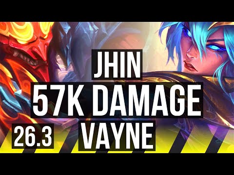 JHIN & Xerath vs VAYNE & Nami (ADC) | Good KDA: 18/1/11, 57K damage | EUW Master | 26.3