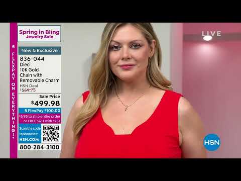 HSN | DIECI 10K Gold Jewelry - All on Sale 03.13.2023 - 11 AM