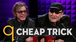 Cheap Trick's Rick Nielsen & Tom Petersson in studio q