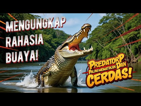 Mengungkap Rahasia Buaya! Predator Sungai Paling Mematikan dan Cerdas!