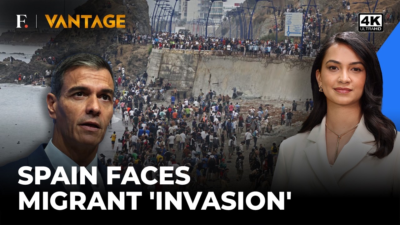Europe Migration Crisis: Illegal Migrants From Morocco Enter Spain's Ceuta | Vantage | 4K