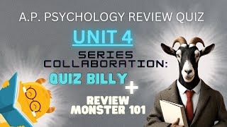AP Psychology Quiz Challenge: Unit 4 Multiple Choice Questions | Test Prep Series (Part 4 of 9)