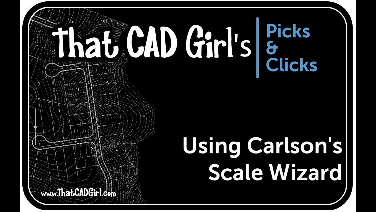 Using Carlson Scale Wizard