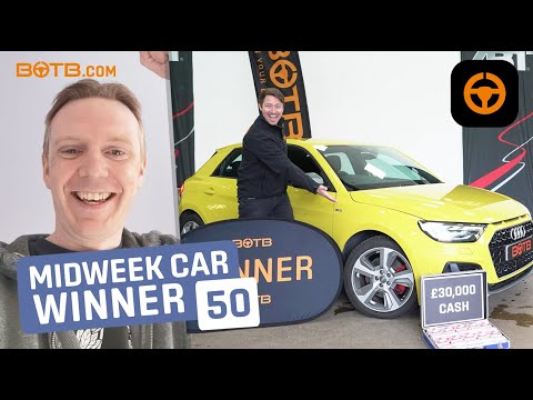 BOTB Midweek Car Competition Winner! Graeme Williamson – Audi ABT A1 + £30k – Week 16 2021