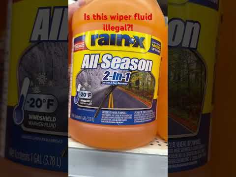 Is this wiper fluid banned and illegal? Deicer Formula