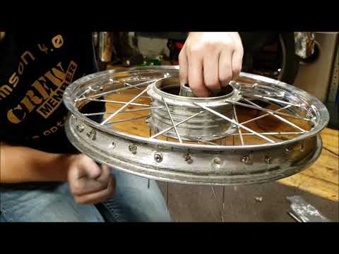 Speichen - Räder perfekt einspeichen und zentrieren ! Mit Preciray - Zentrierständer!