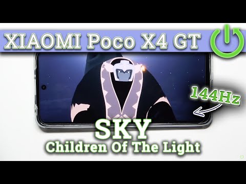 Xiaomi Poco X4 GT - Sky Children Of The Light | Gaming TEST | 144Hz, HDR10 | 8GB RAM | $410