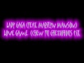 Lady Gaga (feat. Marilyn Manson) Love Game (Chew Fu Ghettohouse Fix)