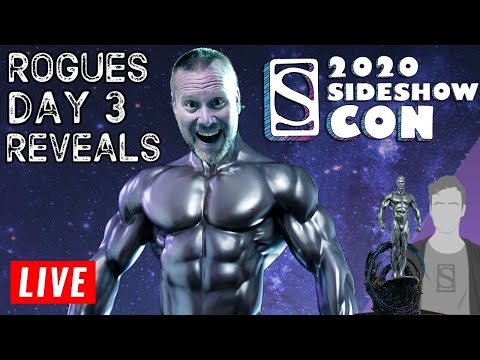 🔴Rogues Gallery LIVE # 40 SIDESHOW CON Day 3 Reveals!!!