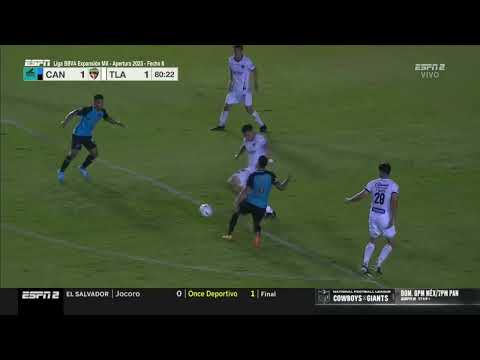 Gol de L. Araujo | Cancún 1-1 Tlaxcala | Jornada 8 - Apertura 2023 | Liga BBVA Expansión MX