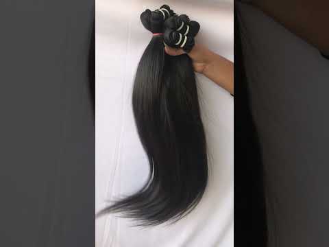 Natural Straight Human Hair Extensions