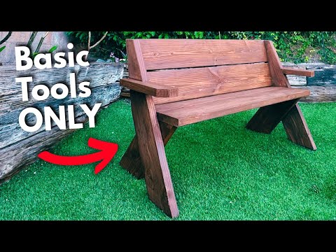 How To Build The Strongest Little Garden Bench Under $50