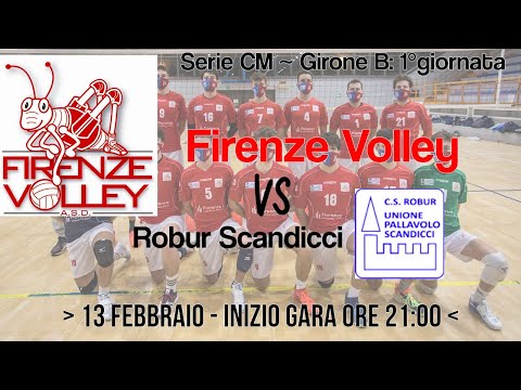 Serie CM - Girone B / Giornata 1: Firenze Volley vs Robur 1908 Scandicci