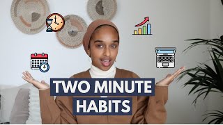 TWO-Minute Habits That Save Me 20+ Hours A Week As A PhD Student