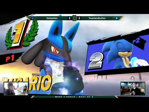 Chronicles: Origins 2 Pools - Sebastian (Lucario) vs Toastandbutter (Sonic)
