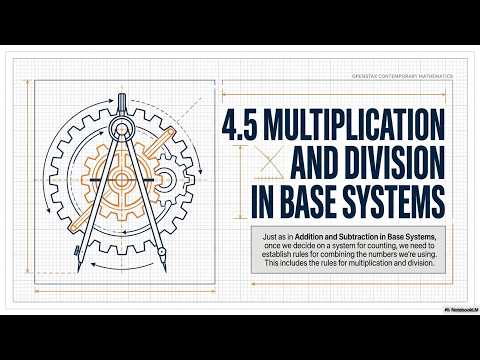 4.5 Multiplication and Division in Base Systems — Beyond Times Tables | Contemporary Mathematics