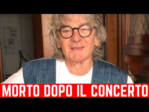 LUTTO NELLA MUSICA ITALIANA: MORTO DOPO UN CONCERTO TONINO CRIPEZZI FONDATORE DEI CAMALEONTI