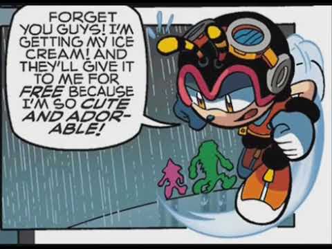Sonic and Megaman in Worlds Collide! Part 2 Comic Drama